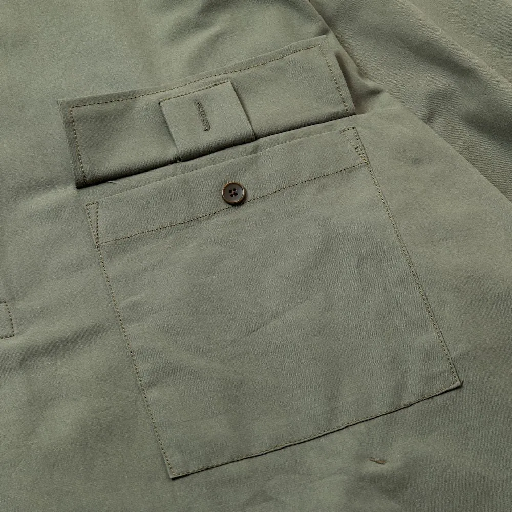 Uniform Poplin Officer's SH (Sage Green) / MW-SH24104