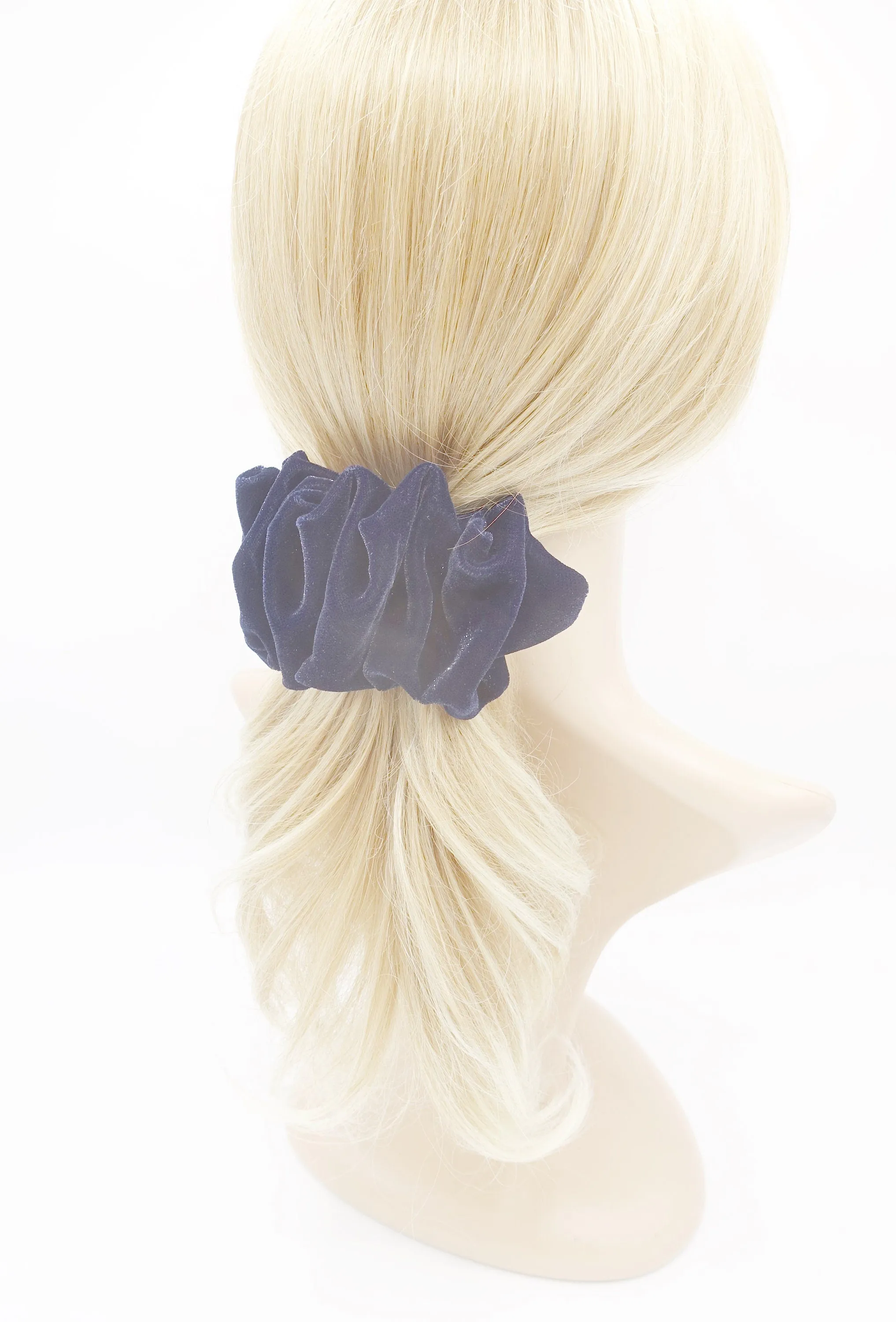 velvet bow, pleated hair bow, hair bow shop for women