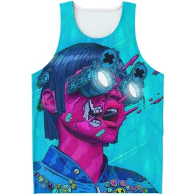 Virtual Trippy Unisex Tank Top