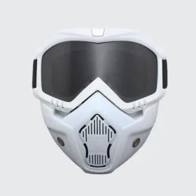 White Techwear Mask