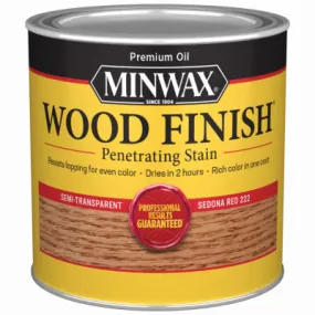 Wood Finish Semi-Transparent QUART - SEDONA RED