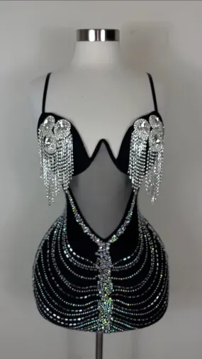 Ysaline Dress - Black
