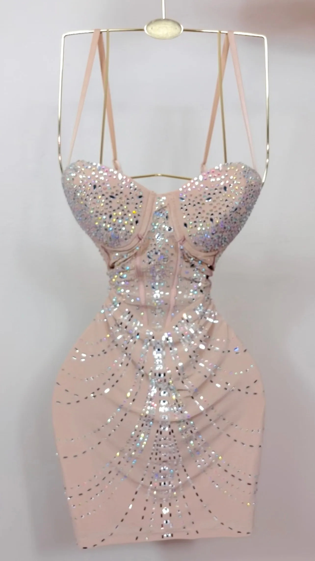 Yuliana Dress - Nude
